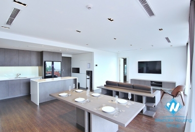 Beautiful apartment with modern design in To Ngoc Van st, Tay Ho district 